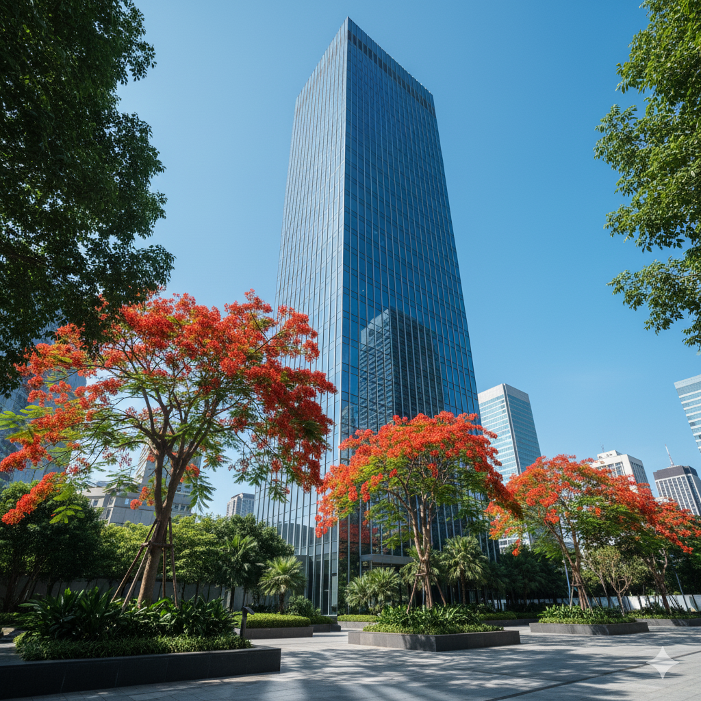 Close-up of vertical wood paneling