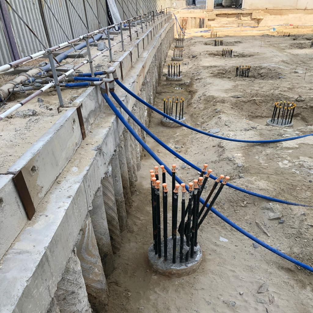 Seddiqi Holding HQ facade at dusk