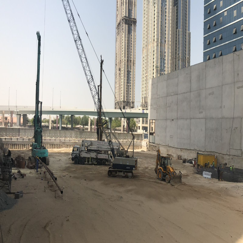 Seddiqi Holding HQ facade at dusk