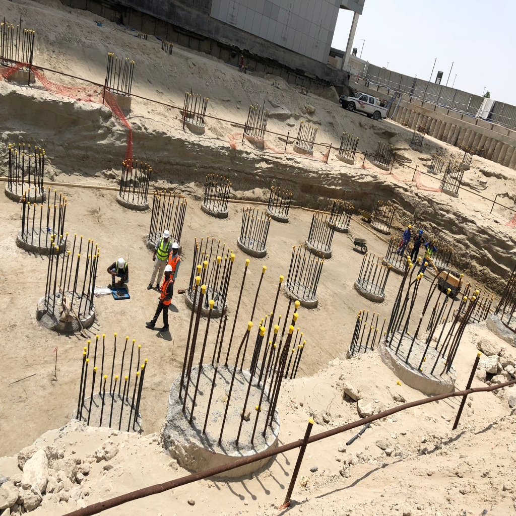 Dusk cityscape view featuring Capricorn Tower