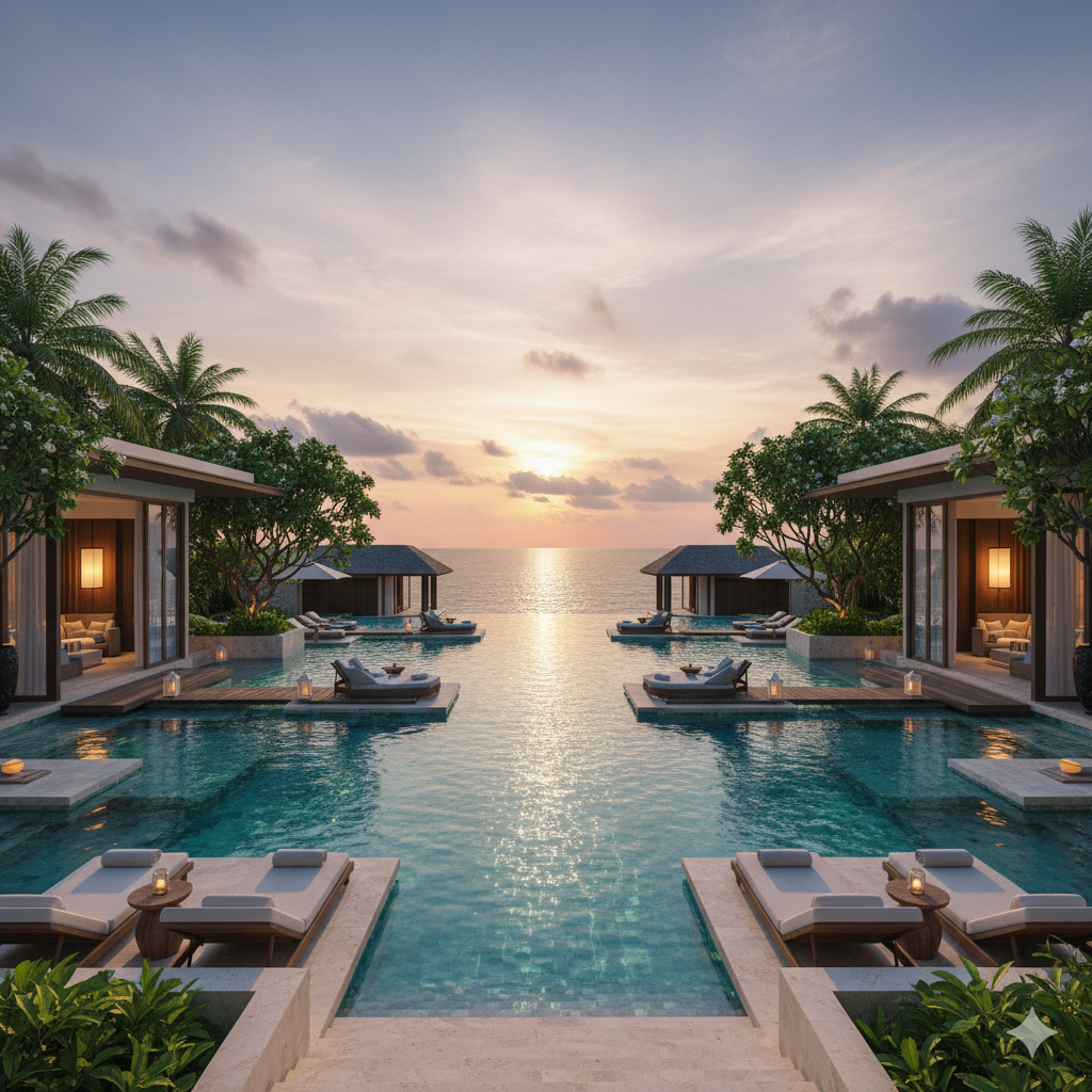 Close-up of the building's facade